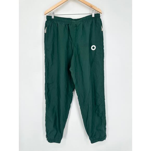 Trophy Hunting Nylon Joggers Drawstring Logo Jogger Pants Sweatpants Green
